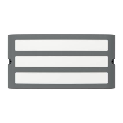 Eglo - Zunanja stenska svetilka 1xE27/40W/230V antracit IP54