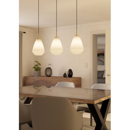 Eglo - Lestenec na vrvici 3xE27/40W/230V