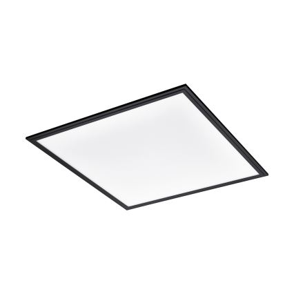 Eglo - LED Stropna svetilka LED/33W/230V 60x60 cm črna