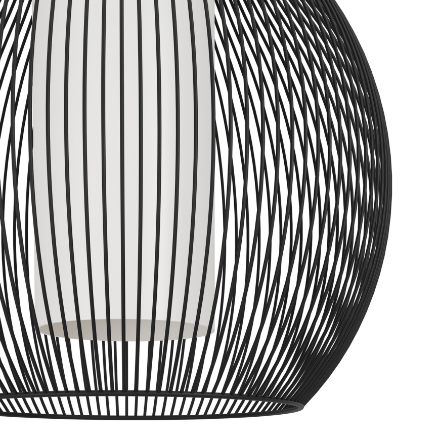 Eglo - Lestenec na vrvici 1xE27/40W/230V črna