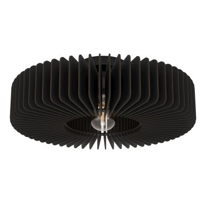 Eglo - Stropna svetilka 1xE27/40W/230V črna