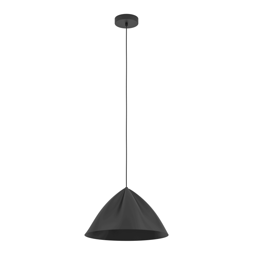 Eglo - Lestenec na vrvici 1xE27/40W/230V črna