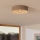 Eglo 900838 - Stropna svetilka DUAIA 1xE27/40W/230V rjava
