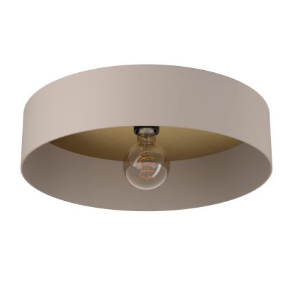 Eglo 900838 - Stropna svetilka DUAIA 1xE27/40W/230V rjava