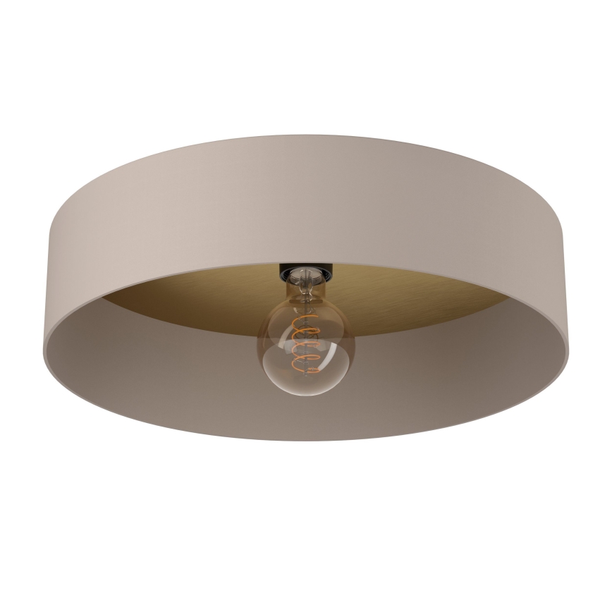 Eglo 900838 - Stropna svetilka DUAIA 1xE27/40W/230V rjava