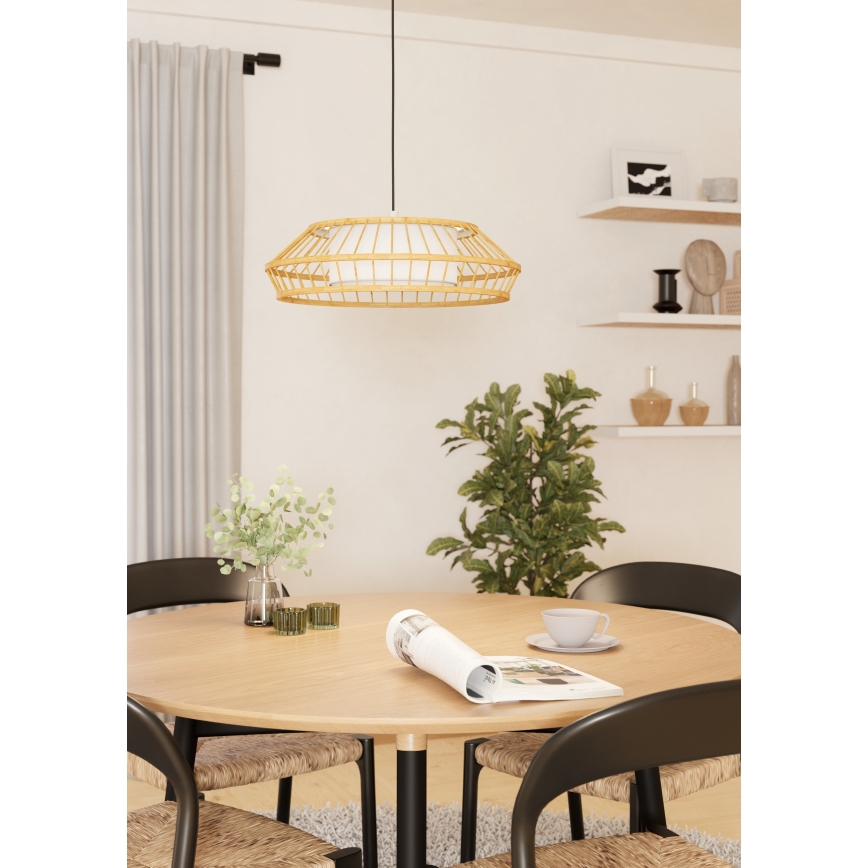 Eglo - LED RGBW Zatemnitveni lestenec na vrvici LED/22W/230V 2700-6500K