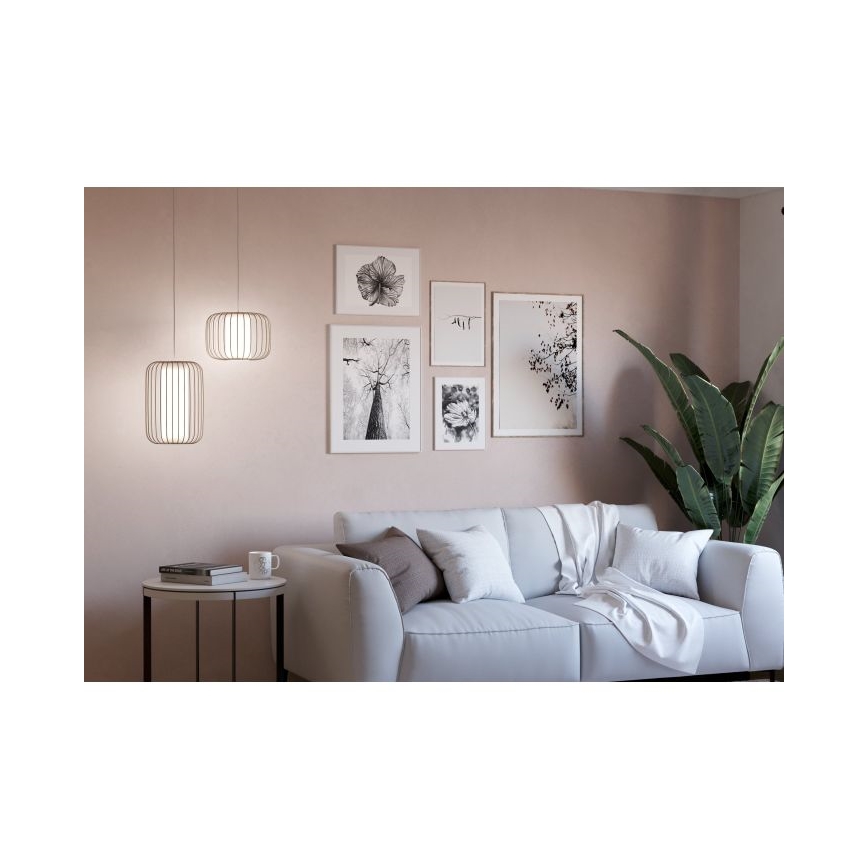 Eglo - Lestenec na vrvici 1xE27/40W/230V pr. 28,5 cm