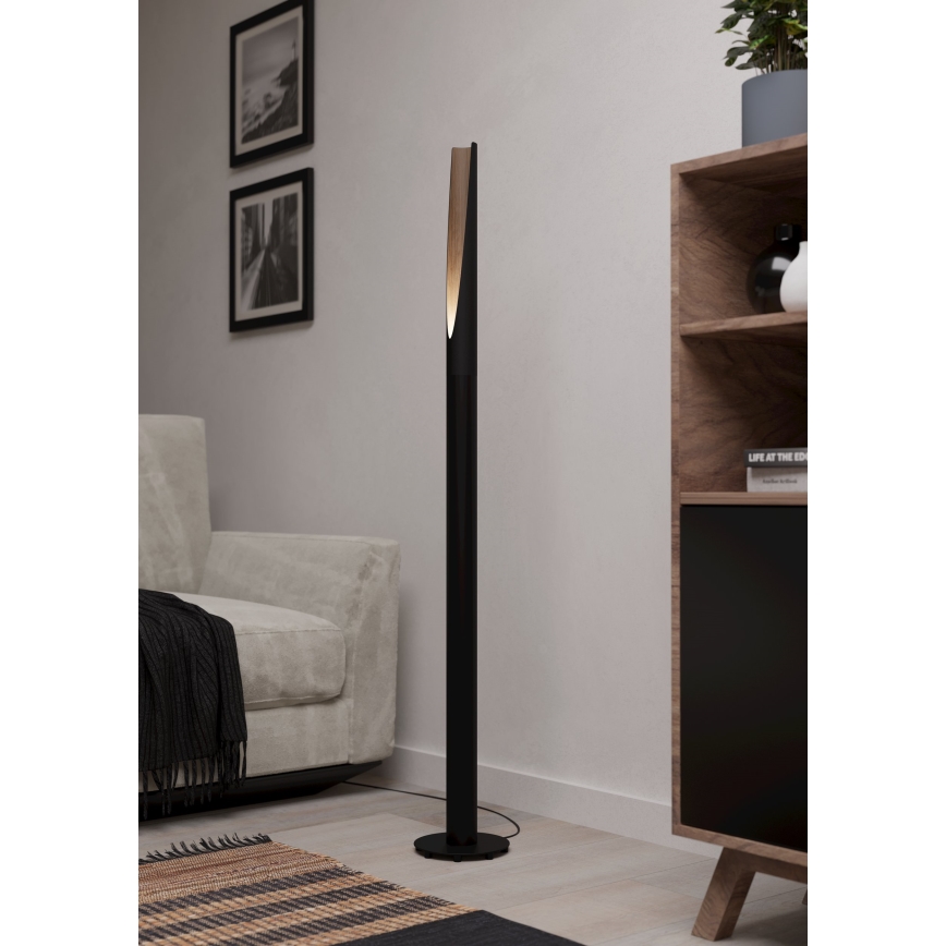 Eglo - LED Talna svetilka 1xGU10/4,5W/230V črna/rjava