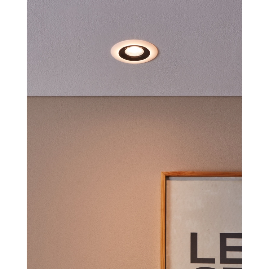 Eglo - LED Vgradna svetilka LED/4,8W/230V črna