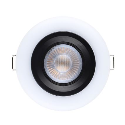 Eglo - KOMPLET 3x vgradnih stropnih LED svetilk LED/4,8W/230V črna