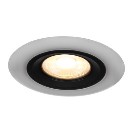 Eglo - KOMPLET 3x vgradnih stropnih LED svetilk LED/4,8W/230V črna