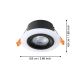 Eglo - SET 3x LED Vgradna svetilka 3xLED/4,8W/230V črna