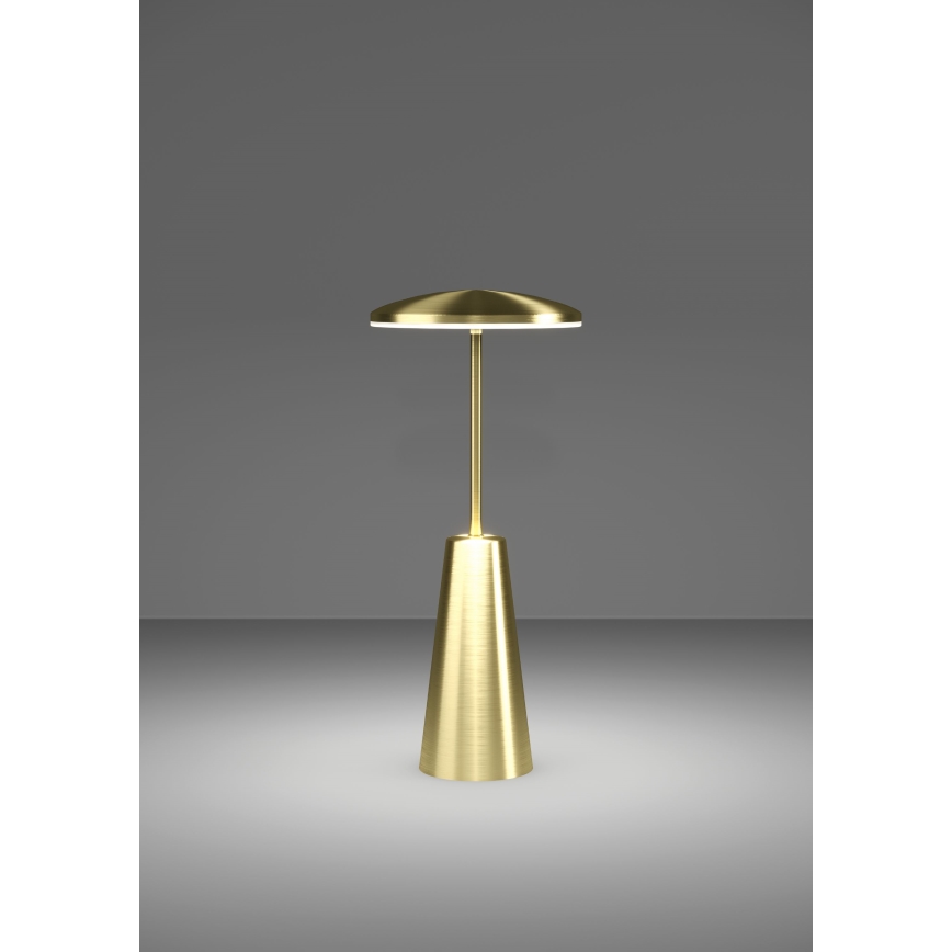 Eglo - LED Zatemnitvena zunanja svetilka na dotik LED/2,8W/5V 2400K/3000K/4000K 5200 mAh IP54 zlata