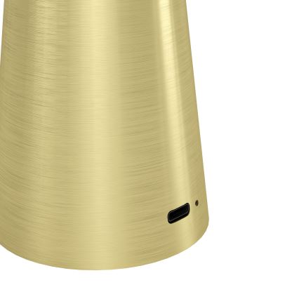 Eglo - LED Zatemnitvena zunanja svetilka na dotik LED/2,8W/5V 2400K/3000K/4000K 5200 mAh IP54 zlata