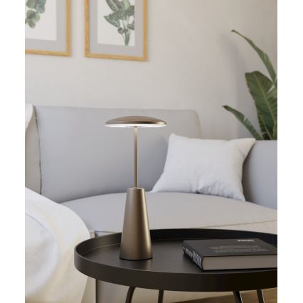Eglo - LED Zatemnitvena zunanja svetilka na dotik LED/2,8W/5V 2400K/3000K/4000K 5200 mAh IP54 bež
