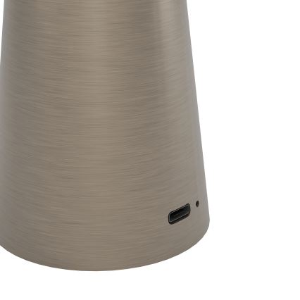 Eglo - LED Zatemnitvena zunanja svetilka na dotik LED/2,8W/5V 2400K/3000K/4000K 5200 mAh IP54 bež
