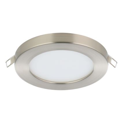 Eglo - LED Vgradna svetilka LED/5,5W/230V 3000K mat krom