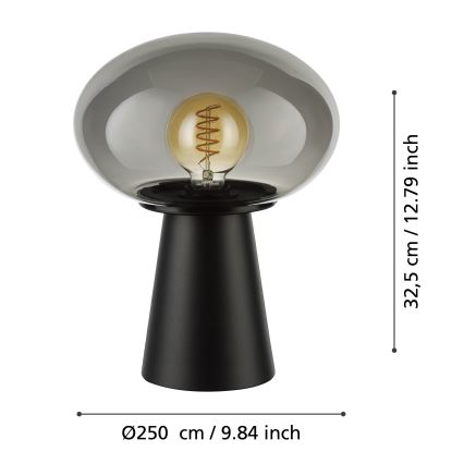 Eglo - Namizna svetilka 1xE27/40W/230V 32,5 cm