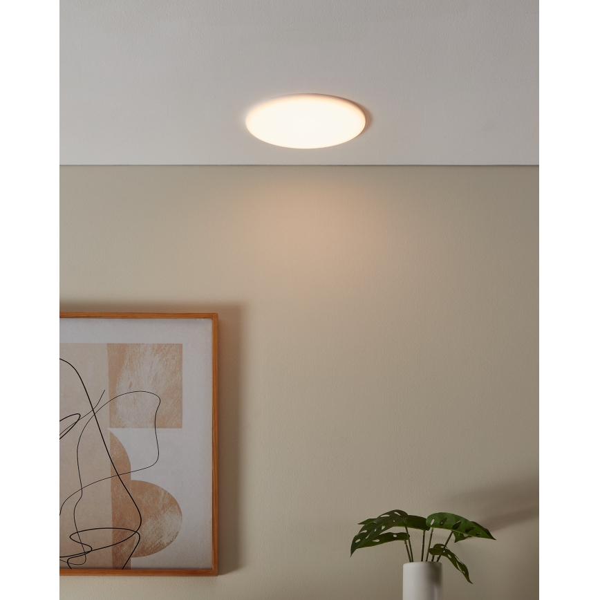 Eglo - LED Kopalniška vgradna svetilka LED/18W/230V pr. 21,5 cm IP65