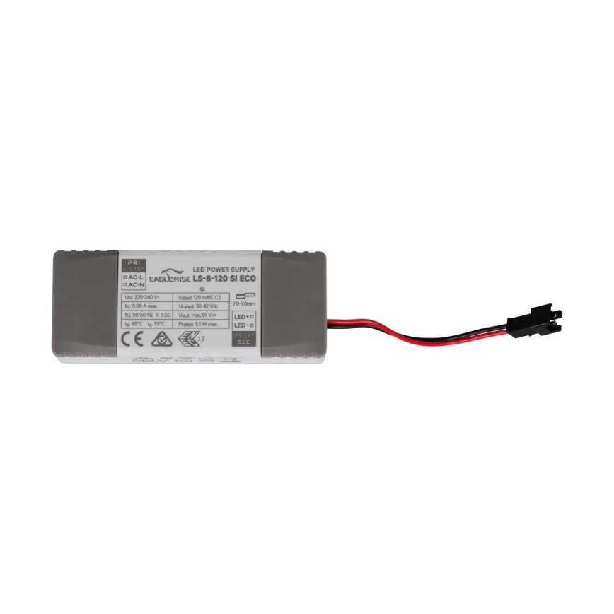 Eglo - LED Kopalniška vgradna svetilka LED/4,5W/230V 7,5x7,5 cm IP65