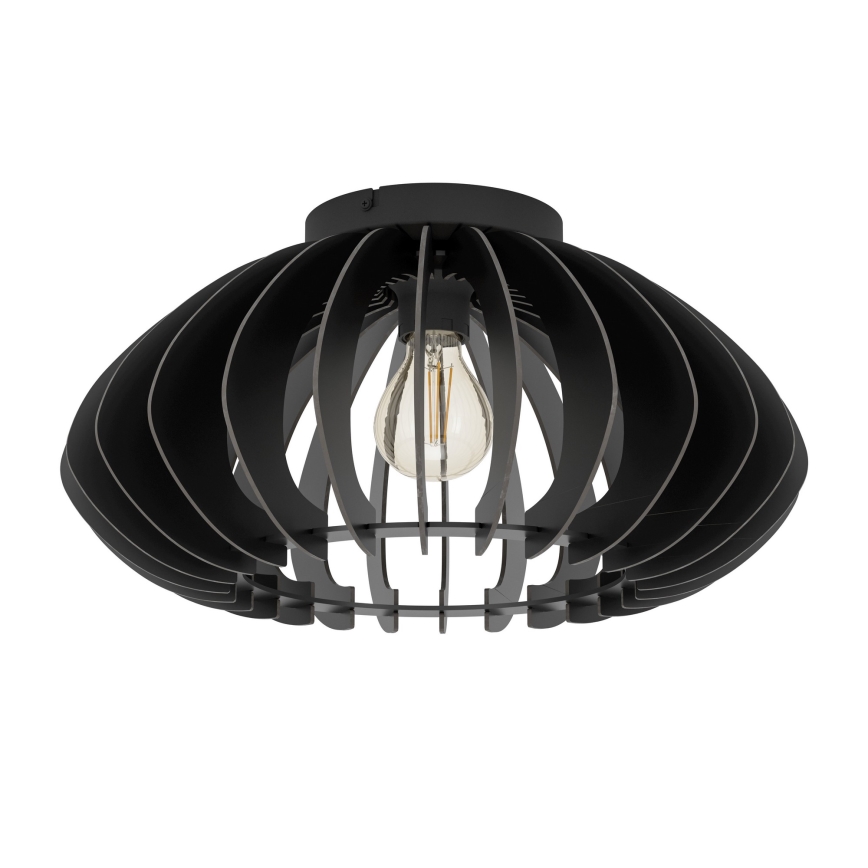 Eglo - Stropna svetilka 1xE27/40W/230V pr. 45 cm črna
