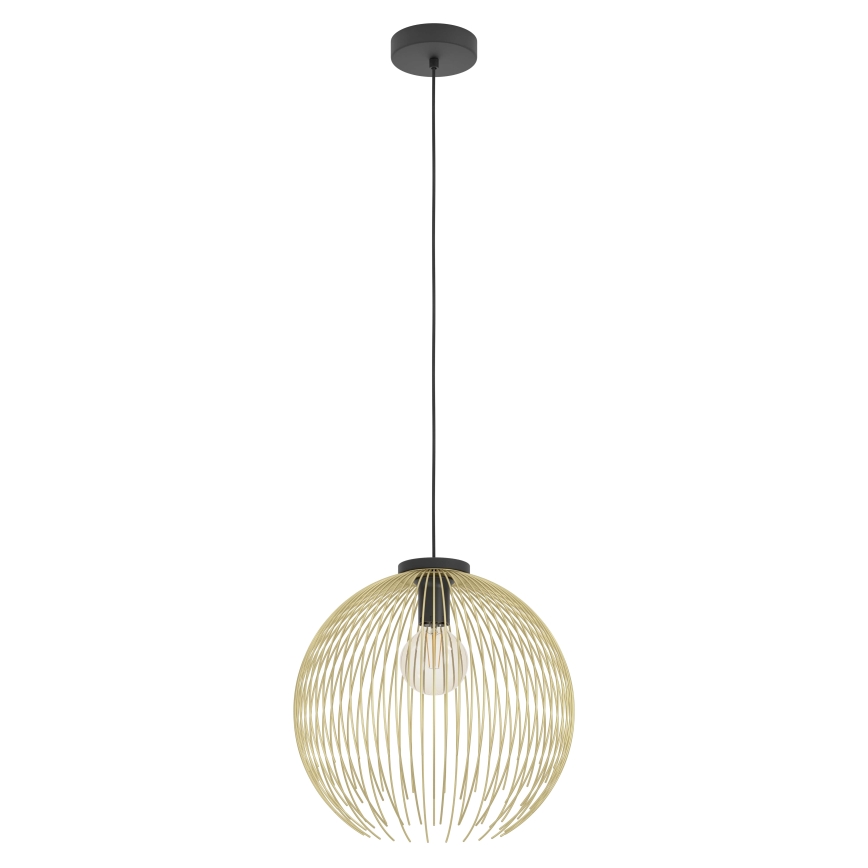 Eglo - Lestenec na vrvici 1xE27/40W/230V zlata