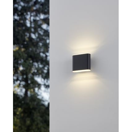 Eglo - LED Zunanja stenska svetilka 2xLED/2,9W/230V 3000K/4000K/6500K IP65