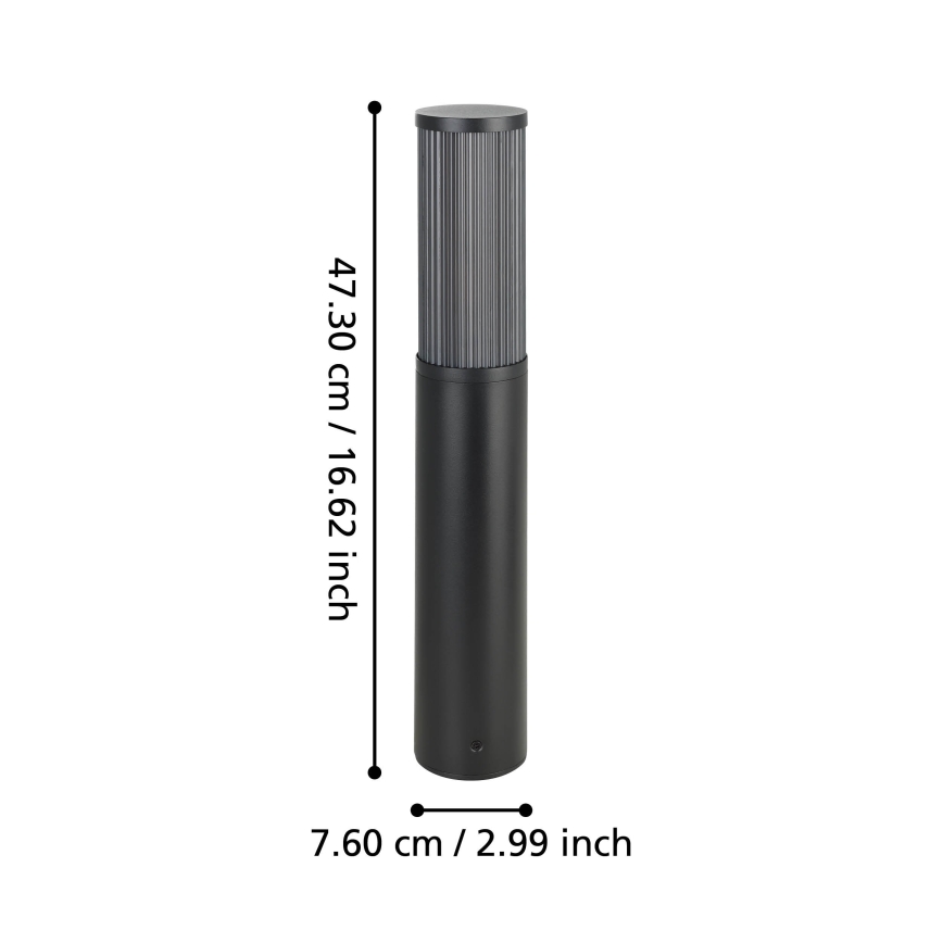 Eglo - Zunanja svetilka 1xE27/15W/230V 46,5 cm IP54