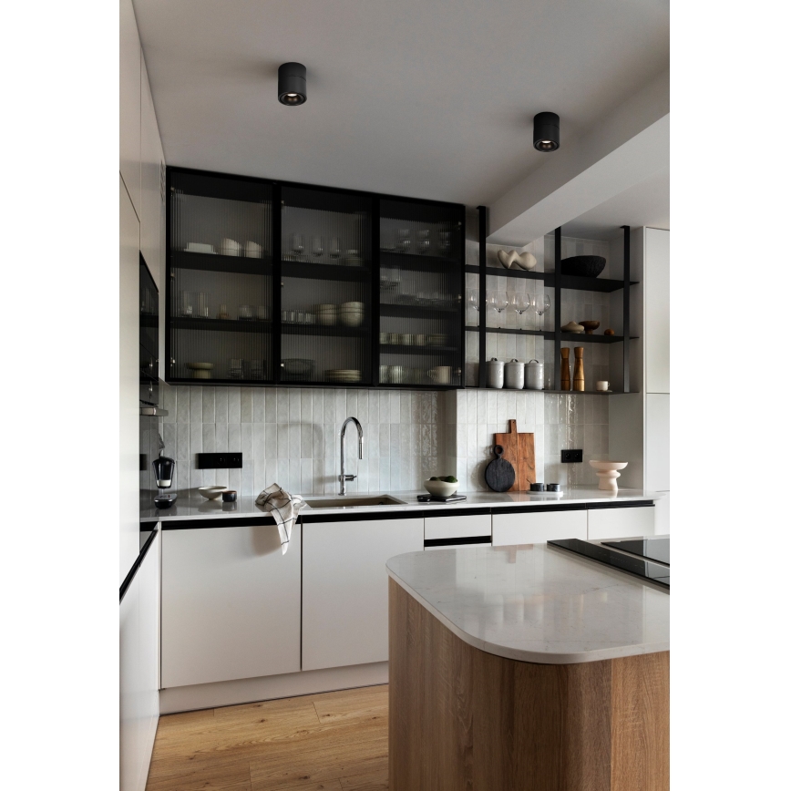 Eglo - LED Reflektor LED/8W/230V 3000K črna