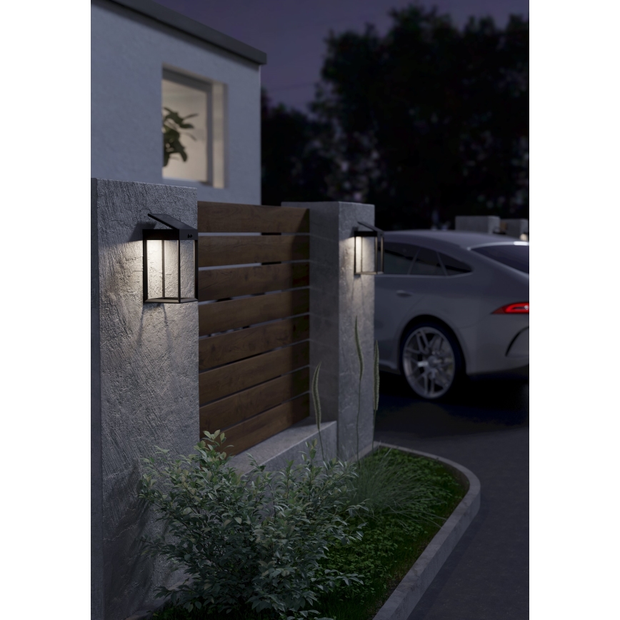Eglo - LED Solarna stenska svetilka s senzorjem LED/6,5W/3,7V IP44