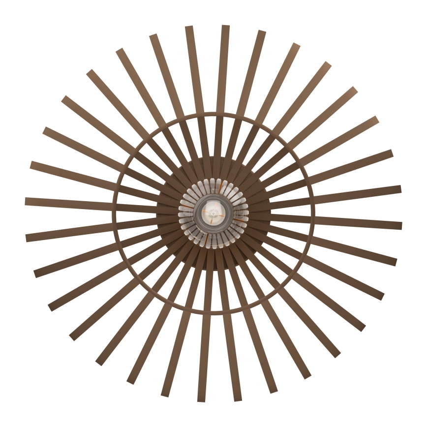 Eglo - Stropna svetilka 1xE27/40W/230V Ø 38,5 cm, bronasta