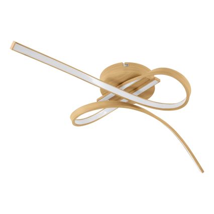 Eglo - LED Stropna svetilka LED/20,5W/230V rjava