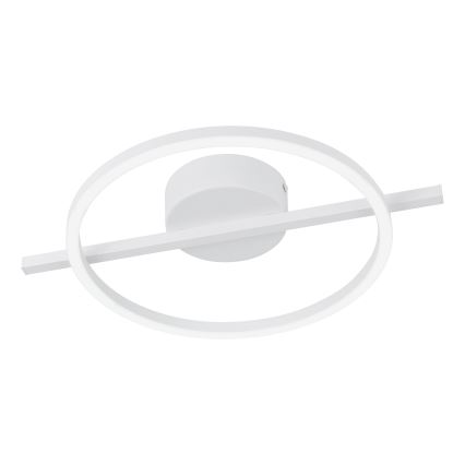 Eglo - LED RGBW Zatemnitvena stropna svetilka LED/17W/230V 2700-6500K bela + Daljinski upravljalnik