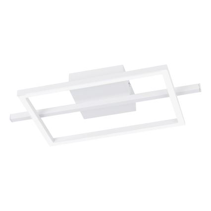 Eglo - LED RGBW Zatemnitvena stropna svetilka LED/17W/230V 2700-6500K bela + Daljinski upravljalnik