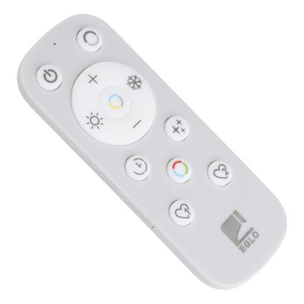 Eglo - Komplet 3xLED RGBW z možnostjo zatemnitve, vgradna kopalniška svetila LED/3,8W/230V 2700-6500K IP44 + daljinski upravljalnik