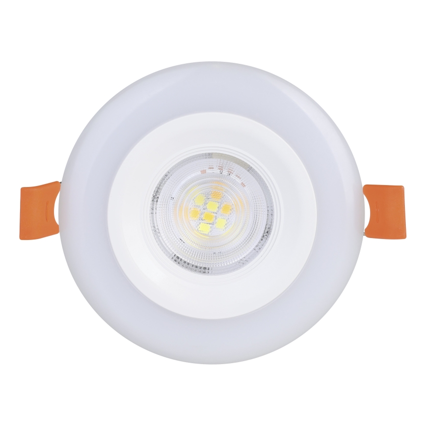 Eglo - SET 3xLED RGBW Zatemnitvena kopalniška vgradna svetilka 3xLED/3,8W/230V 2700-6500K IP44 + Daljinski upravljalnik