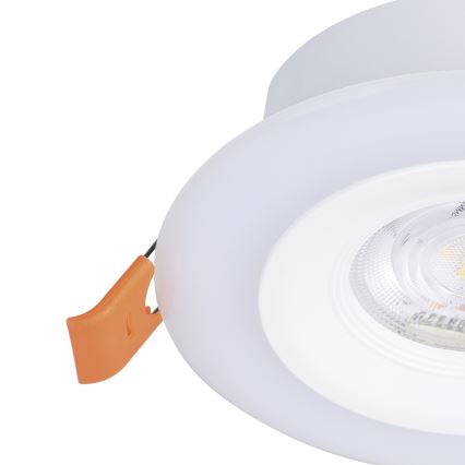 Eglo - SET 3xLED RGBW Zatemnitvena kopalniška vgradna svetilka 3xLED/3,8W/230V 2700-6500K IP44 + Daljinski upravljalnik