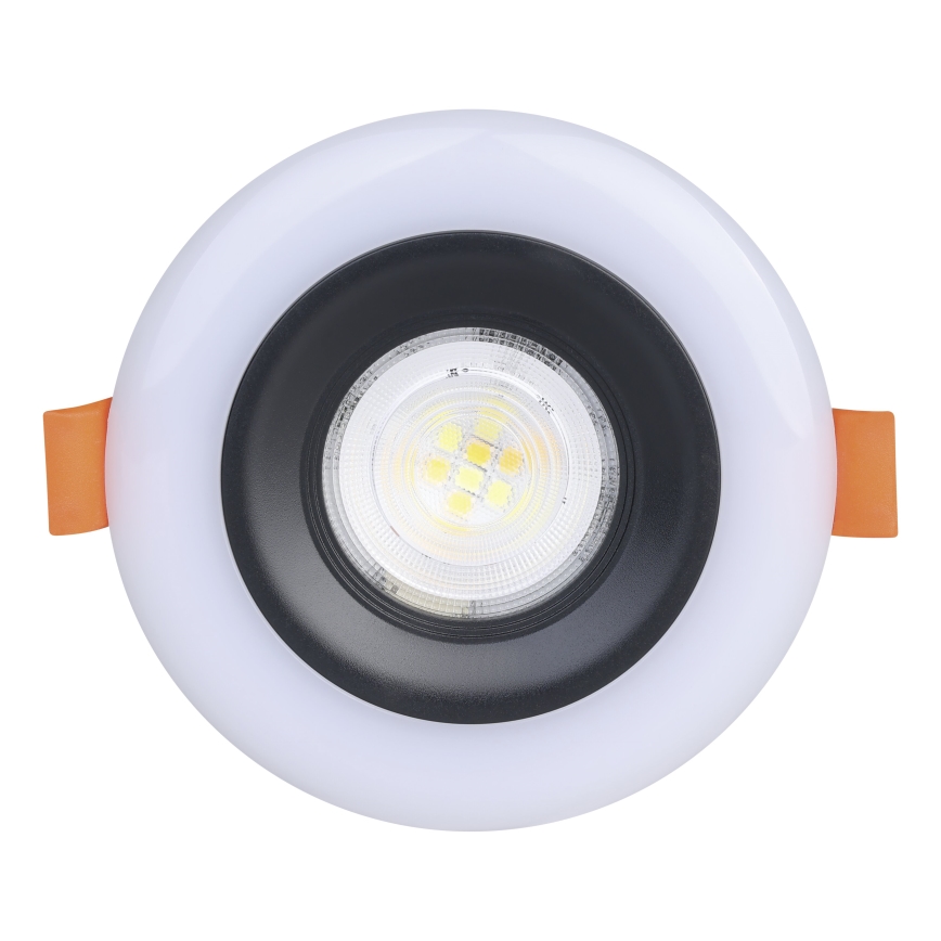 Eglo - SET 3x LED RGBW Zatemnitvena kopalniška vgradna svetilka 3xLED/3,8W/230V 2700-6500K IP44 + Daljinski upravljalnik