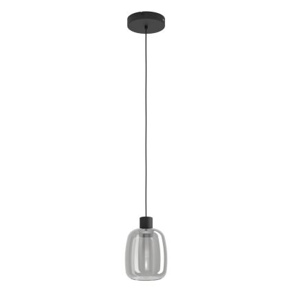 Eglo - LED RGBW Zatemnitveni lestenec na vrvici LED/3,7W/230V 2700-6500K črna ZigBee