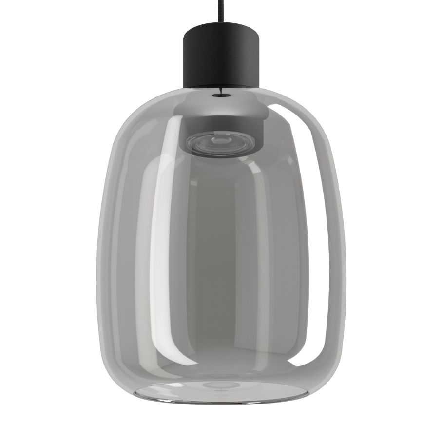 Eglo - LED RGBW Zatemnitveni lestenec na vrvici 3xLED/3,7W/230V 2700-6500K siva