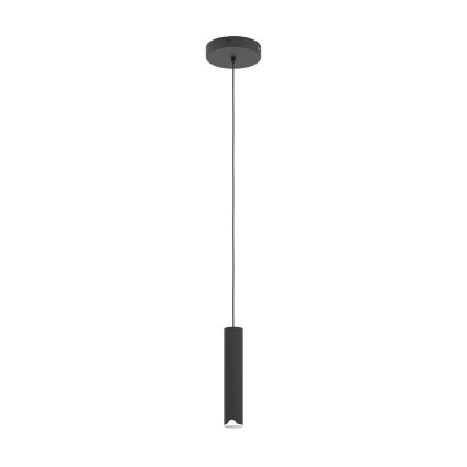 Eglo - LED RGBW Zatemnitveni lestenec na vrvici LED/3,7W/230V 2700-6500K črna