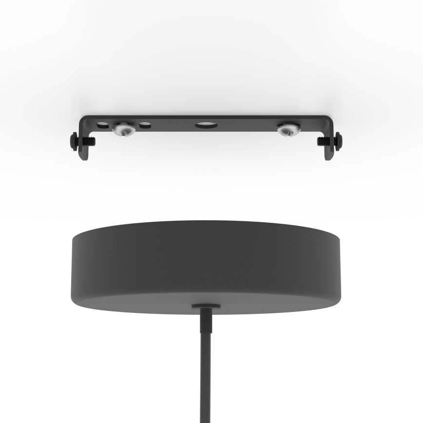 Eglo - LED RGBW Zatemnitveni lestenec na vrvici LED/3,7W/230V 2700-6500K črna