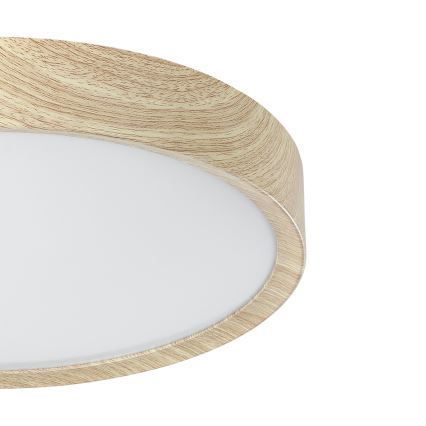 Eglo - LED Kopalniška stropna svetilka LED/14,6W/230V IP44 bež