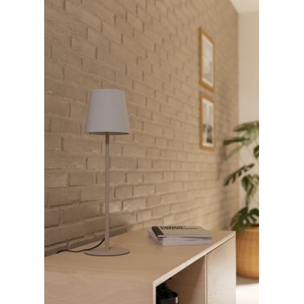 Eglo - Namizna svetilka 1xE14/40W/230V kremna/bela