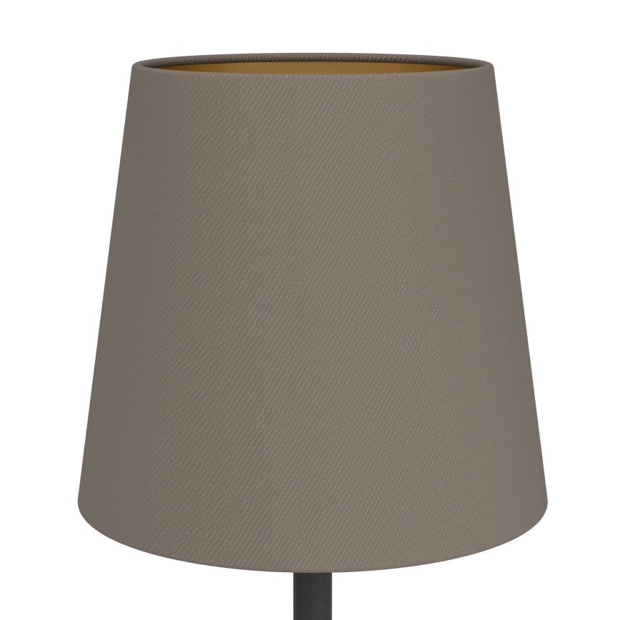 Eglo - Namizna svetilka 1xE14/40W/230V črna/rjava