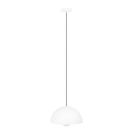 Eglo - Lestenec na vrvici 1xE27/40W/230V pr. 30 cm bela
