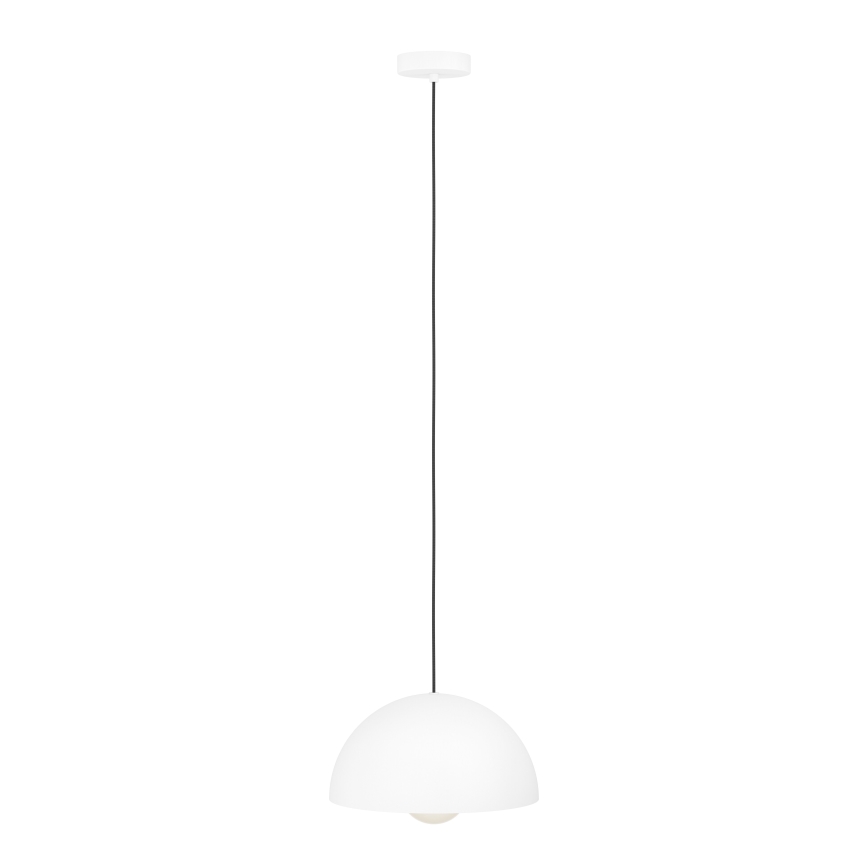Eglo - Lestenec na vrvici 1xE27/40W/230V pr. 30 cm bela