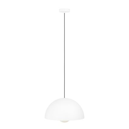 Eglo - Lestenec na vrvici 1xE27/40W/230V pr. 38 cm bela