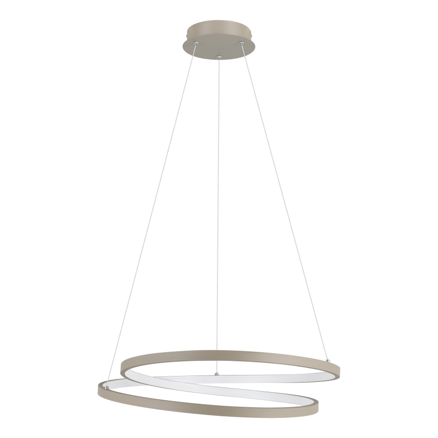 Eglo - LED Lestenec na vrvici LED/36W/230V 3000K bež