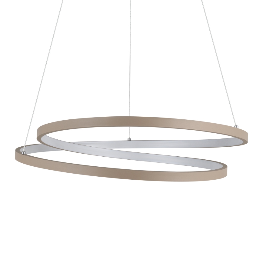 Eglo - LED Lestenec na vrvici LED/36W/230V 3000K bež